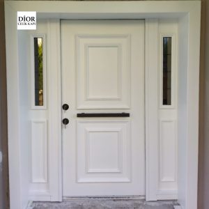Villa kapısı ahşap beyaz K14